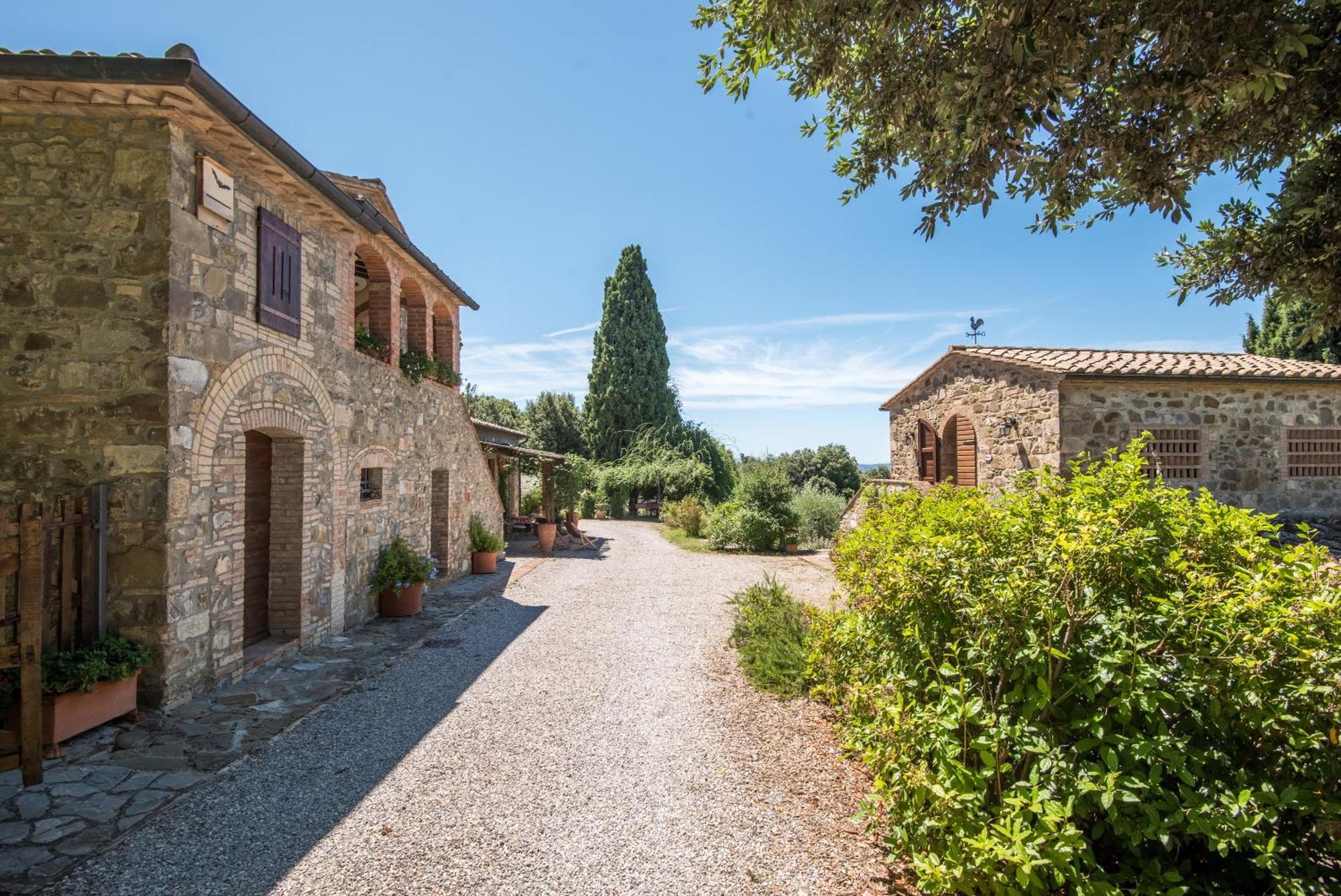 Ginepro Apartment Podere Giardino Монтальчино Екстер'єр фото
