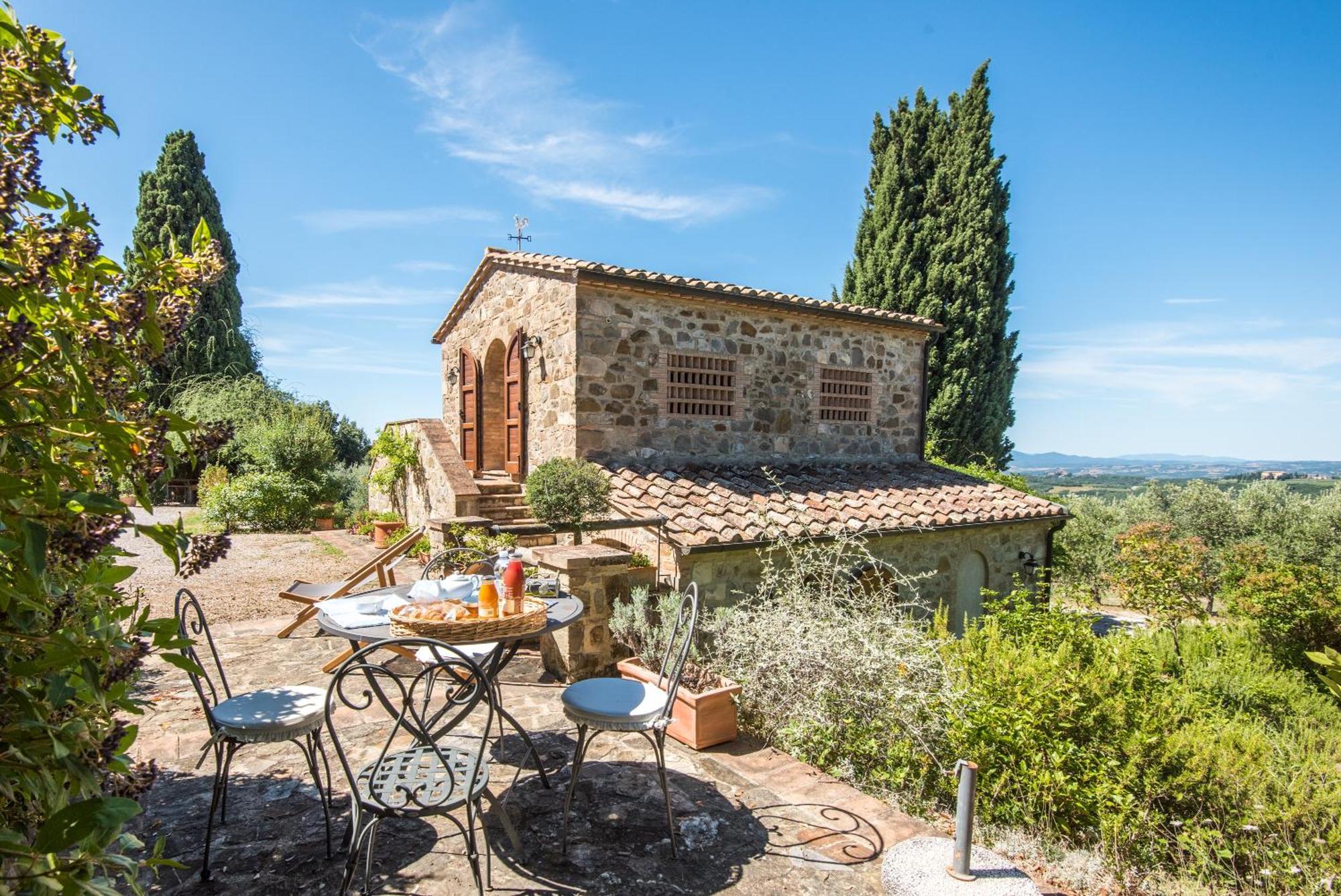 Ginepro Apartment Podere Giardino Монтальчино Екстер'єр фото