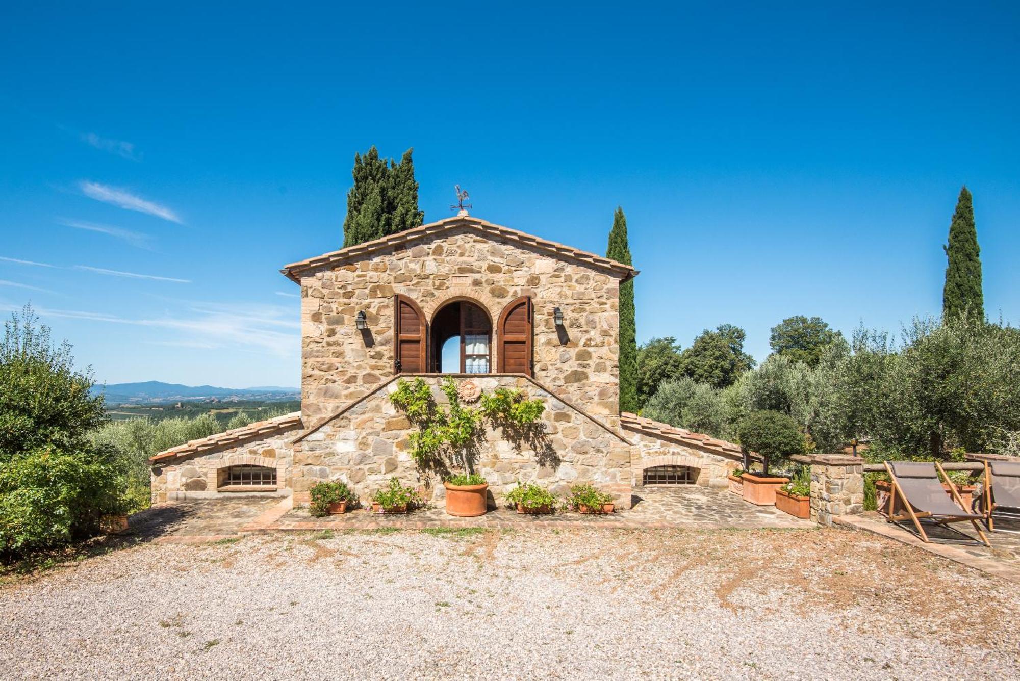 Ginepro Apartment Podere Giardino Монтальчино Екстер'єр фото