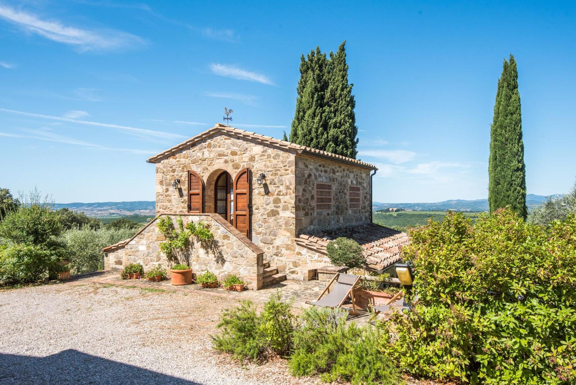 Ginepro Apartment Podere Giardino Монтальчино Екстер'єр фото